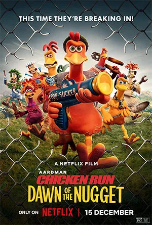 Chicken Run: Dawn of the Nugget (2023-Netflix Original) Dual Audio {Hindi-English} WEB-DL 480p | 720p | 1080p